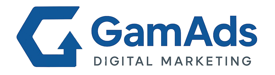 Logo Gamads, agence marketing digital Eyguieres
