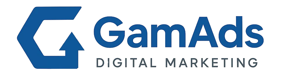 Logo Gamads, agence marketing digital Eyguieres